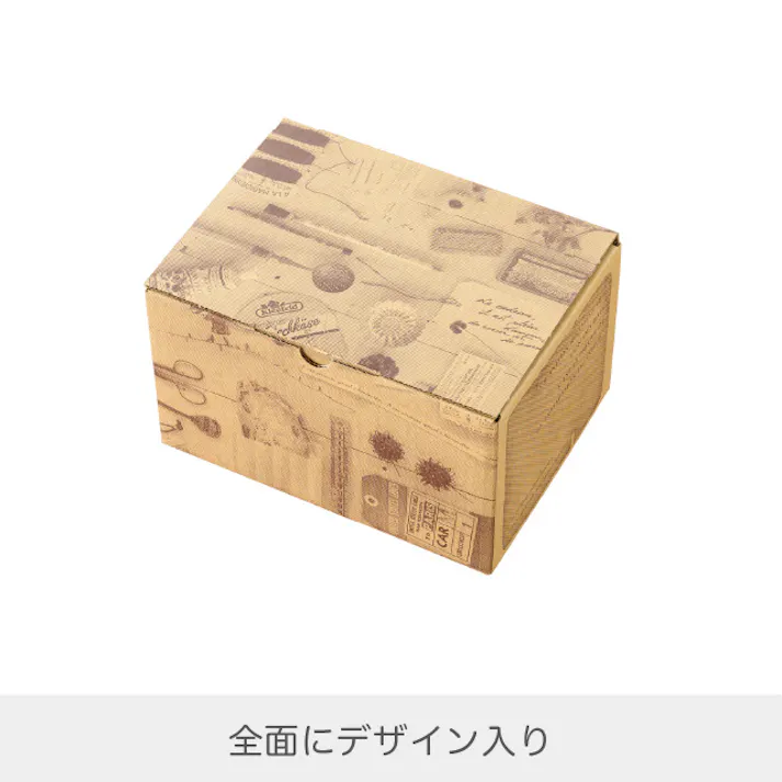 ヘッズ BOX-紙-カートン W225×D165×H135mm 10枚 HEADS CTG-CT3