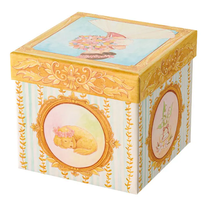 ヘッズ BOX-紙 W108×D108×H100mm 6個 HEADS FRS-COB2