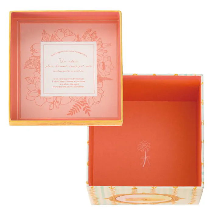 ヘッズ BOX-紙 W108×D108×H100mm 6個 HEADS FRS-COB2