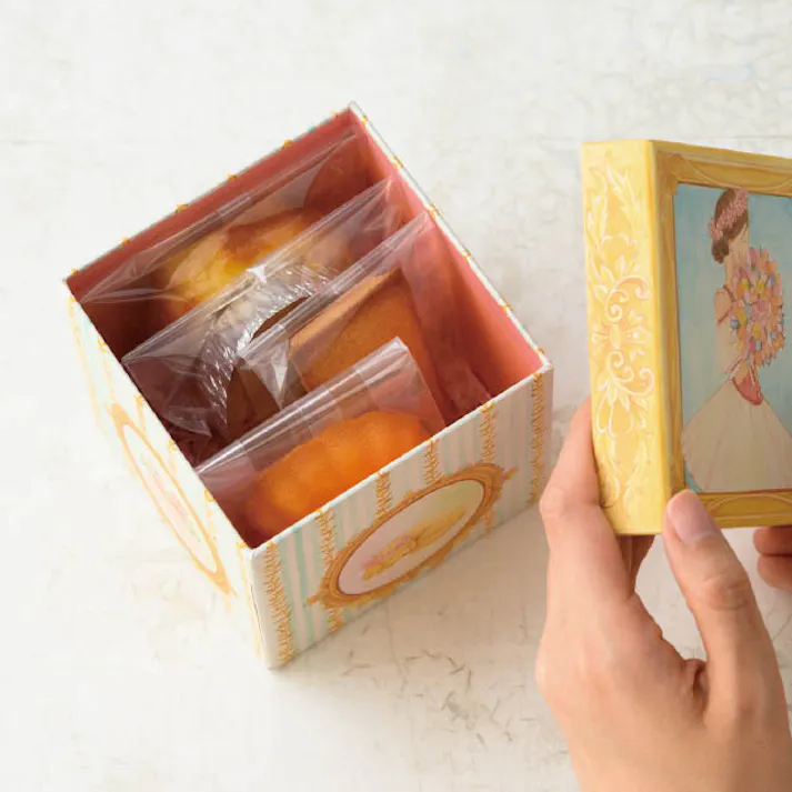 ヘッズ BOX-紙 W108×D108×H100mm 6個 HEADS FRS-COB2