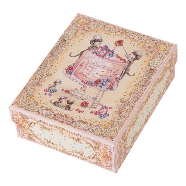 ヘッズ ＢＯＸ－紙 W126×D156×H53mm 4個 HEADS KKS-COB1