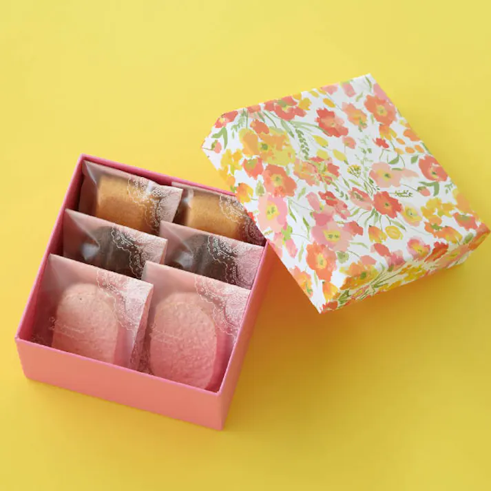 ヘッズ BOX-紙 W140×D140×H70mm 6個 HEADS RAF-HB1