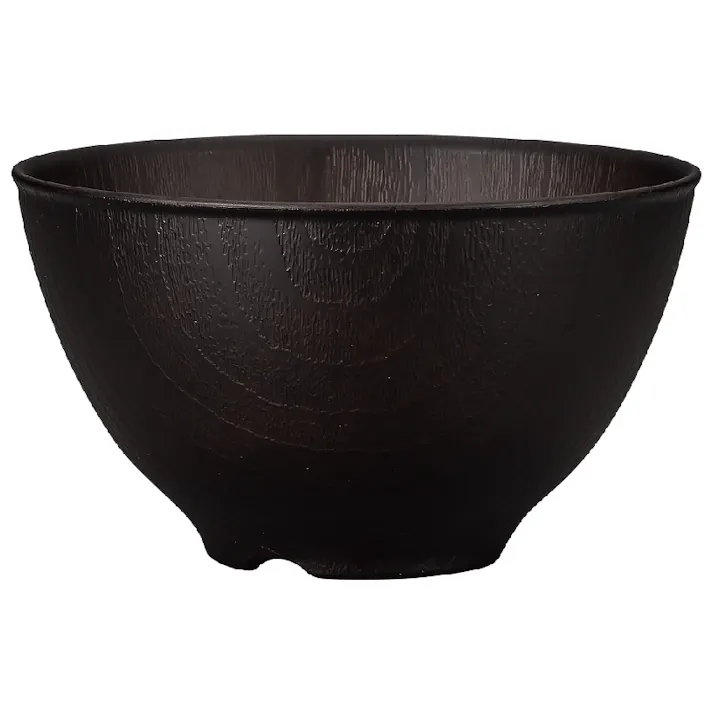 茶碗 漆器【NHhome 木目飯碗 M】ご飯茶碗 軽い 汚れにくい 洗いやすい 子供用にも お茶碗 おしゃれ カフェ食器 落ちても割れにくい 割れない 木目調 旅館のような器 うつわ 防災グッズとしても 地震対策 電子レンジ 食洗機 対応 #4930689797136