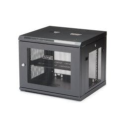 サーバーラック/キャビネット/9U/19インチ/壁掛/取付奥行48cm パソコン・周辺機器 サーバーラック/キャビネット/9U/19インチ/壁掛/取付奥行48cm パソコン・周辺機器