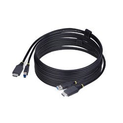 KVMケーブル/3m/HDMI & USB 3.0 Type-A-B/4K60Hz/コンボケーブル 目安在庫=○ パソコン・周辺機器 KVMケーブル/3m/HDMI & USB 3.0 Type-A-B/4K60Hz/コンボケーブル 目安在庫=○ パソコン・周辺機器