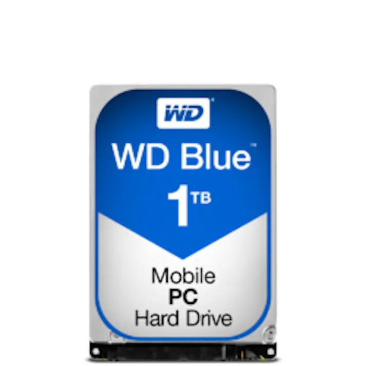 WD Blue 2.5インチ内蔵HDD 1TB SATA6Gb/s 5400rpm 128MB 厚み7mm