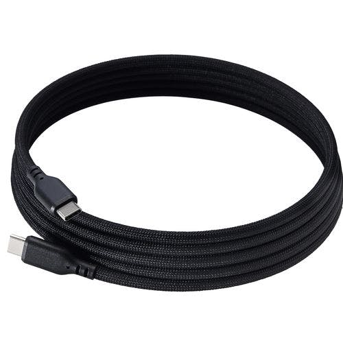 USB-C ケーブル (TypeC to C) 2m PD 60W 断線シニクイ ナイロンメッシュ マグネット内蔵 データ転送 ブラック メーカー在庫品 パソコン・周辺機器 USB-C ケーブル (TypeC to C) 2m PD 60W 断線シニクイ ナイロンメッシュ マグネット内蔵 データ転送 ブラック メーカー在庫品 パソコン・周辺機器