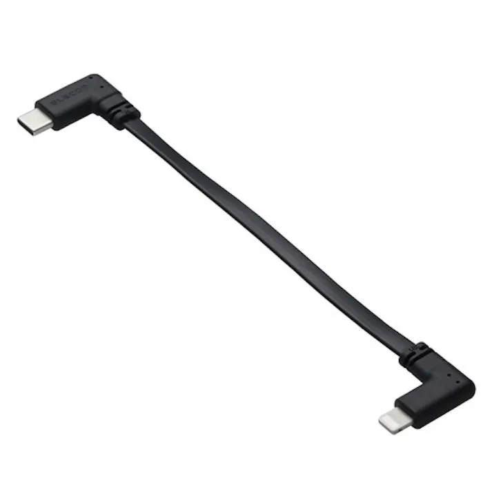 USB Type-C to Lightningケーブル/フラット/L字/USB Power Delivery対応/60