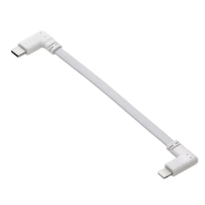 USB Type-C to Lightningケーブル/フラット/L字/USB Power Delivery対応/60