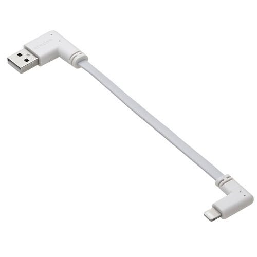 モバイルバッテリー用ケーブル(USB-A - Lightning/USB2.0) ホワイト メーカー在庫品 スマートフォンアクセサリ モバイルバッテリー用ケーブル(USB-A - Lightning/USB2.0) ホワイト メーカー在庫品 スマートフォンアクセサリ