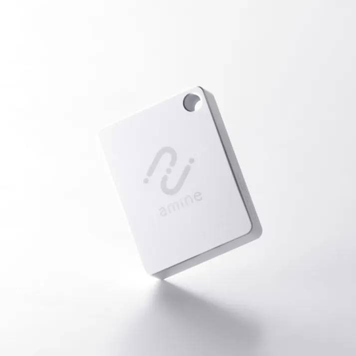 スマートトラッカー/タグ型/IP68/iOS/最大5年/ホワイト