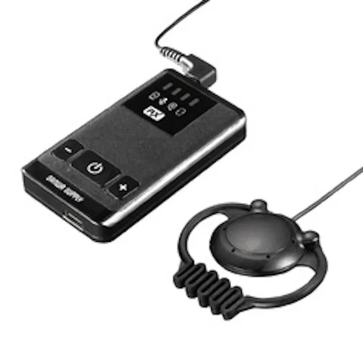 ワイヤレスガイドシステム(子機)