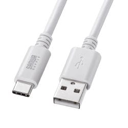 USB 2.0 Type-Cケーブル(C-A・3m・ホワイト) パソコン・周辺機器 USB 2.0 Type-Cケーブル(C-A・3m・ホワイト) パソコン・周辺機器