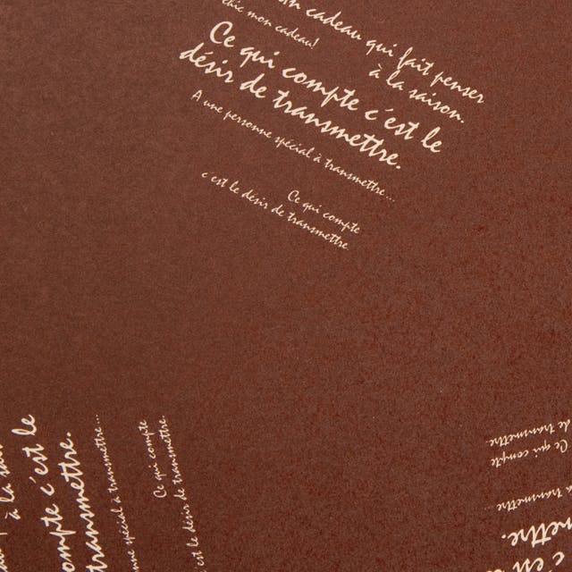 ヘッズ 包－紙－半裁 W750×H525mm BKF包装紙/ブラウン-1(50枚) HEADS BKF-1W