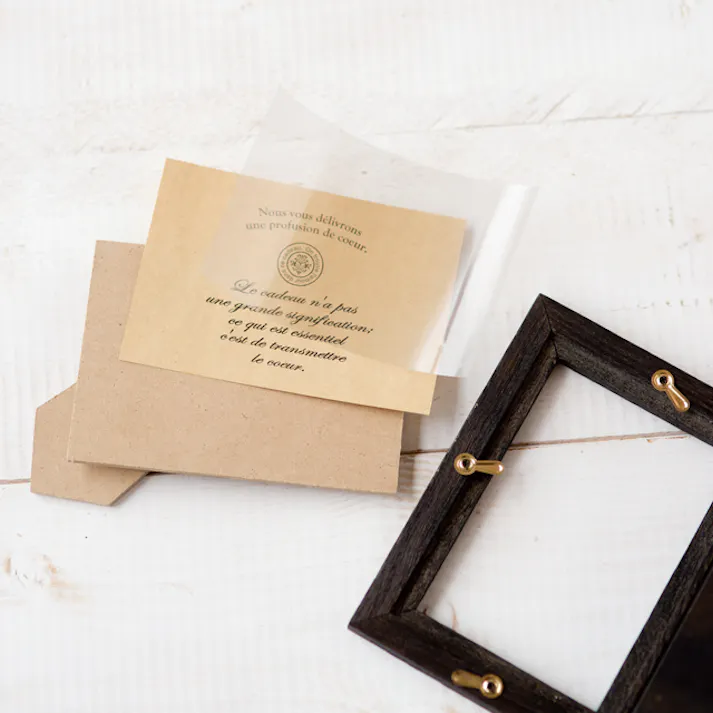 ヘッズ トレイ・カゴ-木 外寸:W160×D60×H190mm カンパーニュウッドフレーム-1/ブラウン(6個) HEADS CNC-WFR1