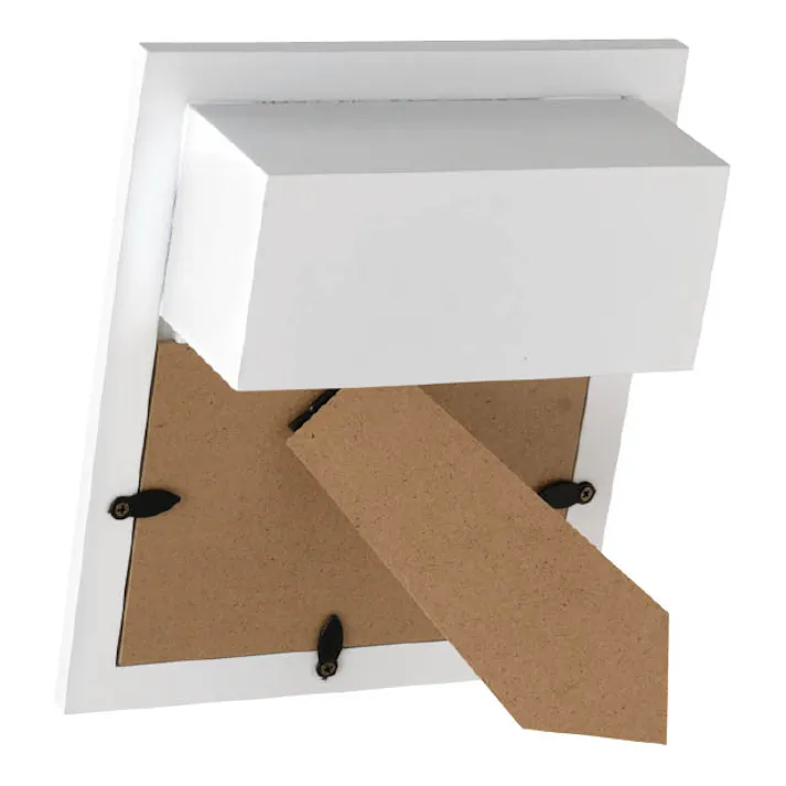 ヘッズ トレイ・カゴ-木 W160×D60×H190mm カンパーニュウッドフレーム-1/ホワイト(6個) HEADS CNW-WFR1