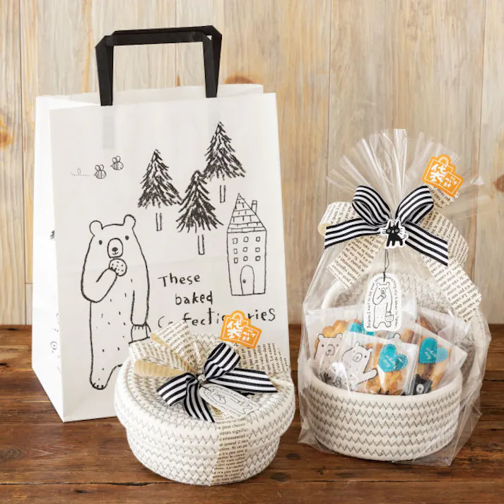 ヘッズ トレイ・カゴ-布 直径140(125)×H70mm コットンロープフタ付丸底バスケット-S(6個) HEADS COR-RSB