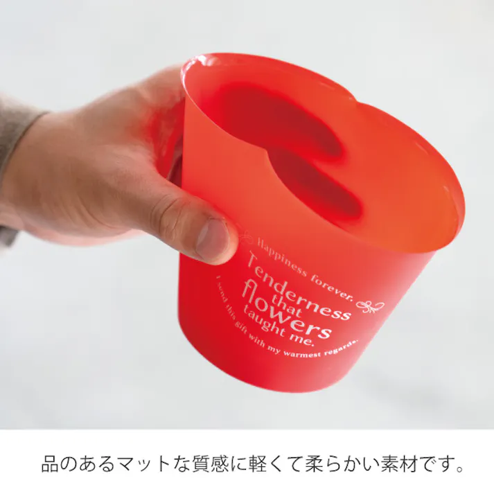 ヘッズ トレイ・カゴ-PET 直径115(80)×H100mm カラフルフラワーポット-S/マットブルー(30個) HEADS CPM-POBS