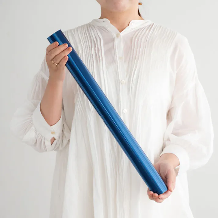 ヘッズ 包-PP-ロール W500mm×20m巻 クリアカラーOPPロール-3/ブルー(1巻) HEADS CRC-RO3