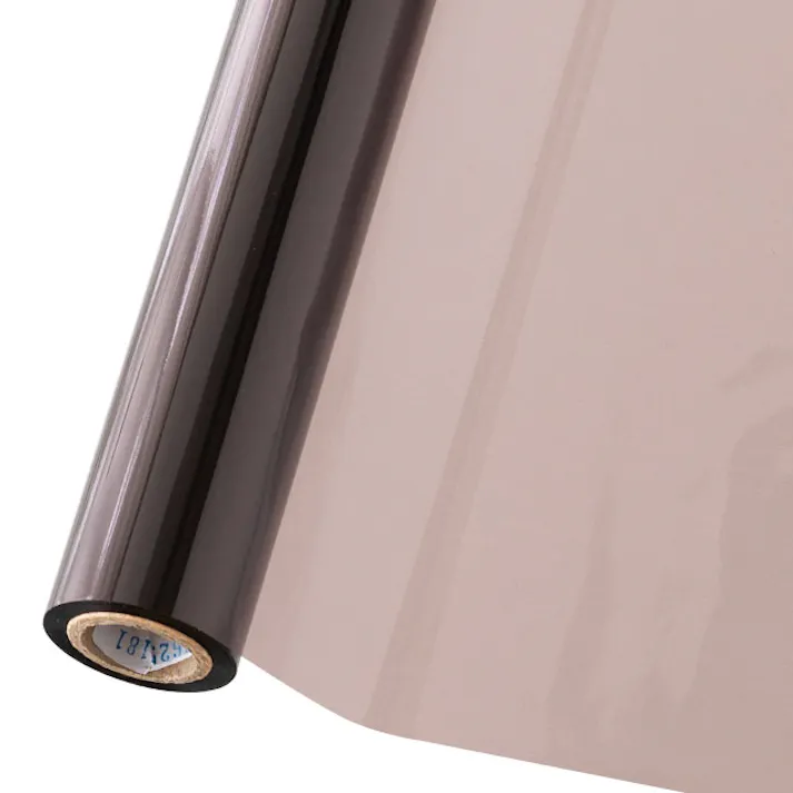 ヘッズ 包-PP-ロール W500mm×20m巻 クリアカラーOPPロール-4/ブラウン(1巻) HEADS CRC-RO4