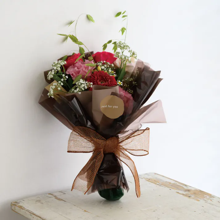 ヘッズ 包-PP-ロール W500mm×20m巻 クリアカラーOPPロール-4/ブラウン(1巻) HEADS CRC-RO4