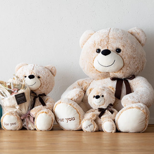 ヘッズ 販促－小物－マスコット W170×D150×H190mm 抱きつきアニマル