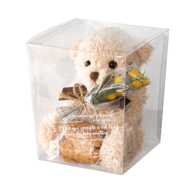 ヘッズ 販促－小物－マスコット W150×D110×H150mm 抱きつきアニマル