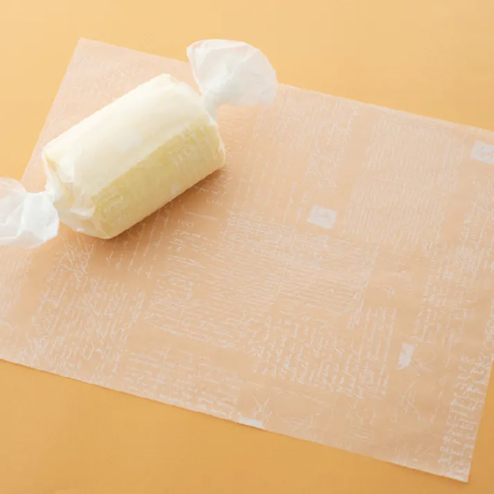 ヘッズ 包-紙-食品対応 W400×H300mm デザインワックスペーパーシート-4/レットル(100枚) HEADS DWX-LTL4