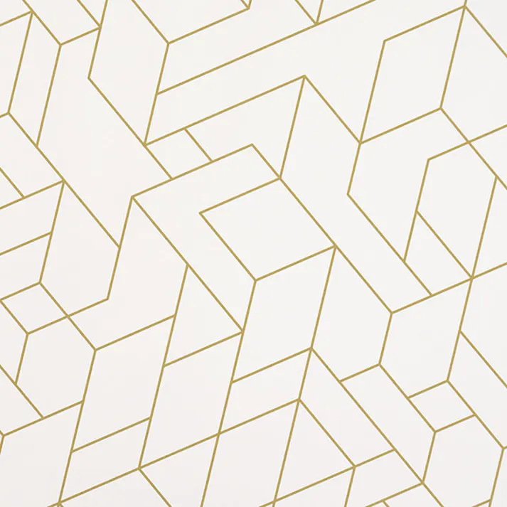 ヘッズ 包-紙-半裁 W750×H525mm フォーマルパターン包装紙/ゴールド-1(50枚) HEADS FPT-1W