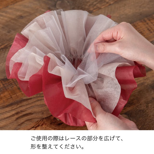 専用 フラワー様 ヘッズ 包－その他 W240×D240×H170mm フロットンスタンディングブーケ