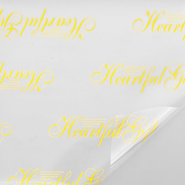 ヘッズ 包-PP-ロール W700mm×20m巻 OPPロール/ハートフルギフト(1巻(20m)) HEADS HG-RO1 ラッピングペーパー ヘッズ 包-PP-ロール W700mm×20m巻 OPPロール/ハートフルギフト(1巻(20m)) HEADS HG-RO1 ラッピングペーパー