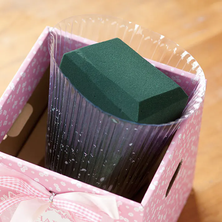 ヘッズ トレイ・カゴ-PVC 直径 155(100)×160mm インナーカップ-L/透明(30個) HEADS INC-TPL