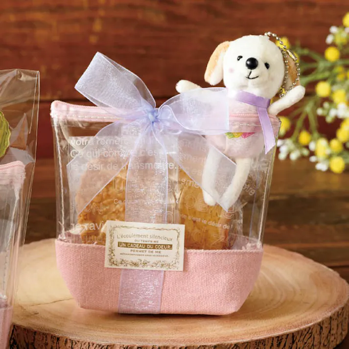 ヘッズ 販促-小物-マスコット W55×D45×H115mm ラブリーマスコットキーホルダー-4/イヌ(10個) HEADS LM-KY4