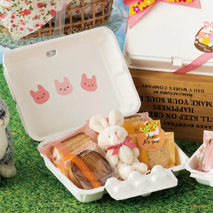 ヘッズ 販促-小物-マスコット W55×D40×H120mm ラブリーストラップ付マスコット-10/ホワイトウサギ(10個) HEADS LM-ST10