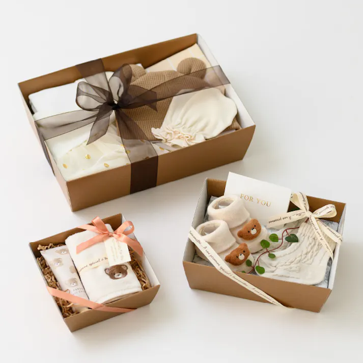 ヘッズ トレイ・カゴ-紙 W280(260)×D200(180)×H80mm 無地ブロンズペーパーギフトトレイ-1(10枚) HEADS MBZ-GT1