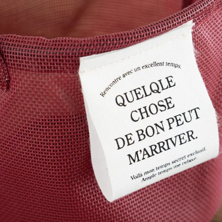 ヘッズ トレイ・カゴ-PVC 直径160×H150mm メッシュラウンドバスケットM-4/ワインレッド(6個) HEADS MES-RMB4
