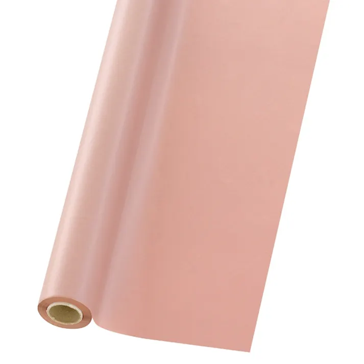 ヘッズ 包-PE-ロール W650mm×20m巻 無地PEロール-4/スモーキーピンク(1巻(20m)) HEADS MPE-RO4
