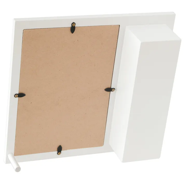 ヘッズ トレイ・カゴ-木 W230×D60×H220mm マルチウッドフレーム-1/ホワイト(2個) HEADS MUW-WFR1