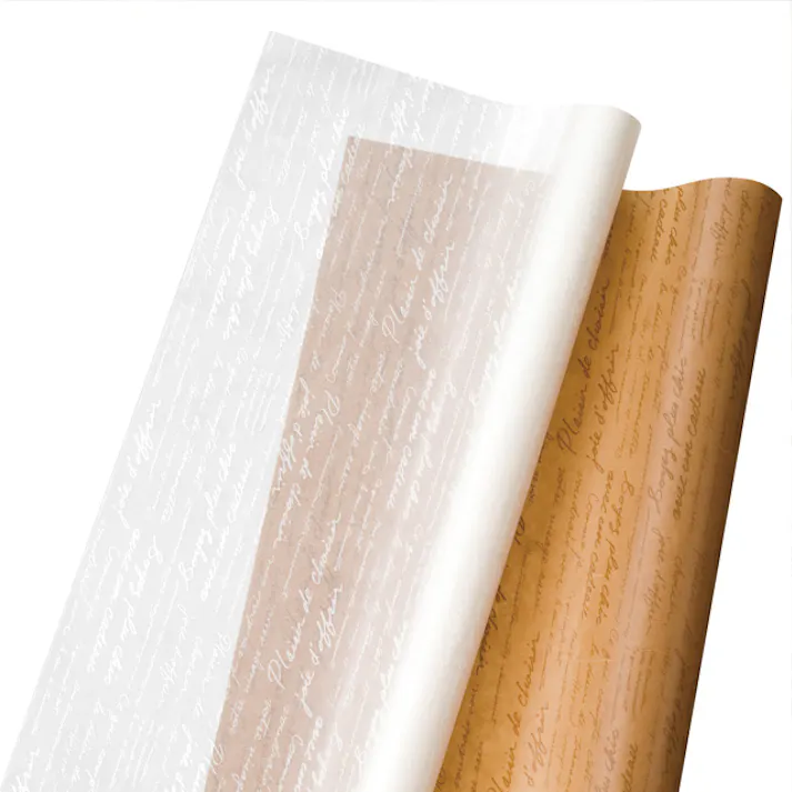 ヘッズ 包-紙-ロール W750mm×20m巻 ニューカフェワックスペーパーロール-ブラウン(1巻(20m)) HEADS NCW-RBR