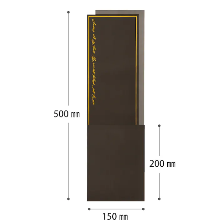 ヘッズ 包-紙-その他 W150×H500mm クイックブーケラッピングS-3(10枚) HEADS QUI-BWS3