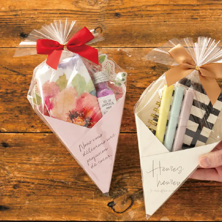 ヘッズ トレイ・カゴ-紙 W140×D30×H245mm ラフィネブーケトレイセット-1(10枚) HEADS RAF-BTS1