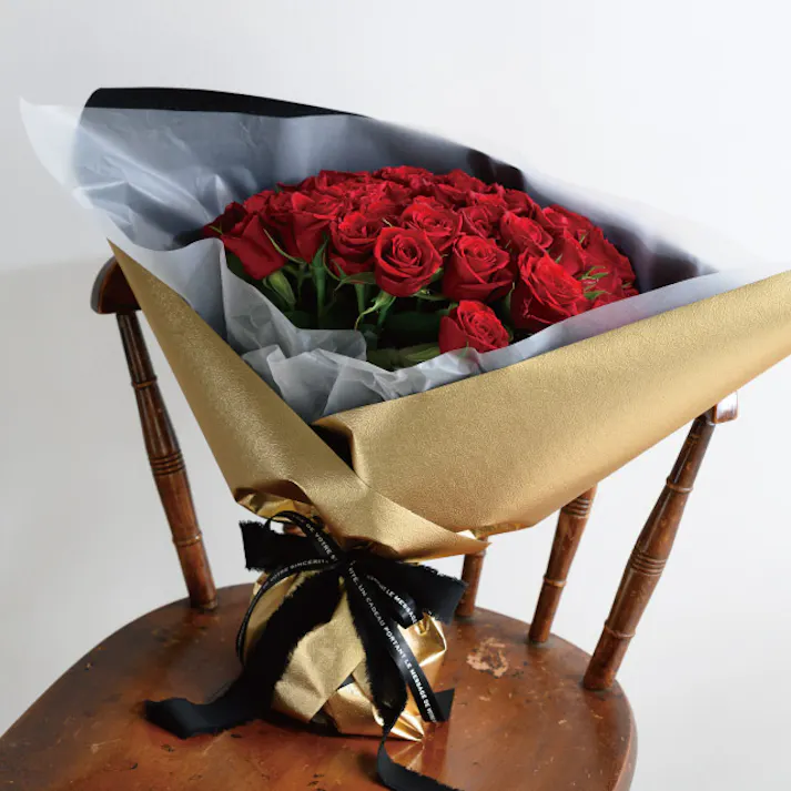 ヘッズ 包-不織布-ロール W750mm×10m巻 シャイニー不織布ロール-1/ゴールド(1巻(10m)) HEADS SHY-RO1