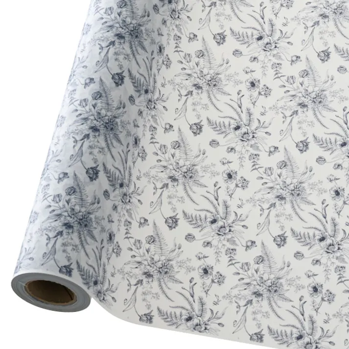 ヘッズ 包-PP-ロール W500mm×20m巻 ヴィンテージファブリックOPPロール-2/ネイビー(1巻) HEADS VF-RO2