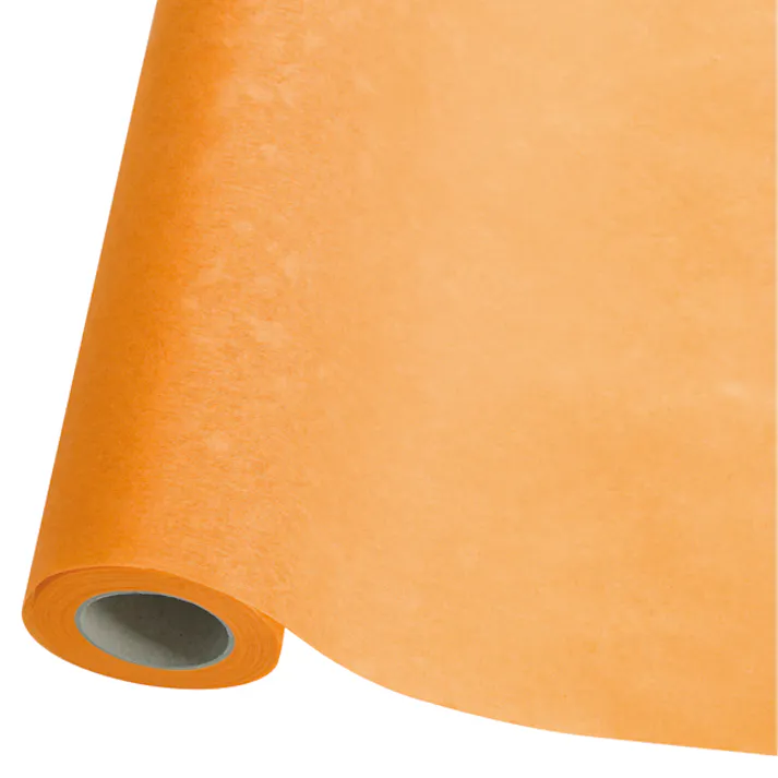 ヘッズ 包-不織布-ロール W650mm×20m巻 WRAPFLEX不織布ロール-オレンジ(1巻(20m)) HEADS WF-RO4