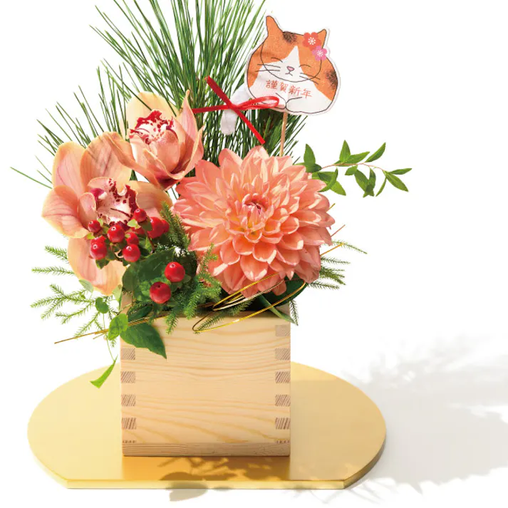 ヘッズ トレイ・カゴ-木 W110×D110×H100mm ウッドBOX-3/あられ組(6個) HEADS WOD-MB3