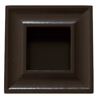 ヘッズ トレイ・カゴ-木 W100×D48×H100mm ウッドフレームダークブラウン-4(6個) HEADS WOF-BR4