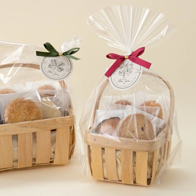 ヘッズ トレイ・カゴ－木 W140×D125(100)×H87mm ウッドスリット