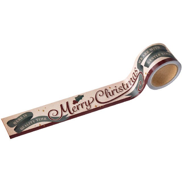 ヘッズ 販促－装飾－ポスター W40mm×10m巻 アメリカンクリスマスシール付ロール棚ポスター-1(1巻(10m)) HEADS XAM-TP1S