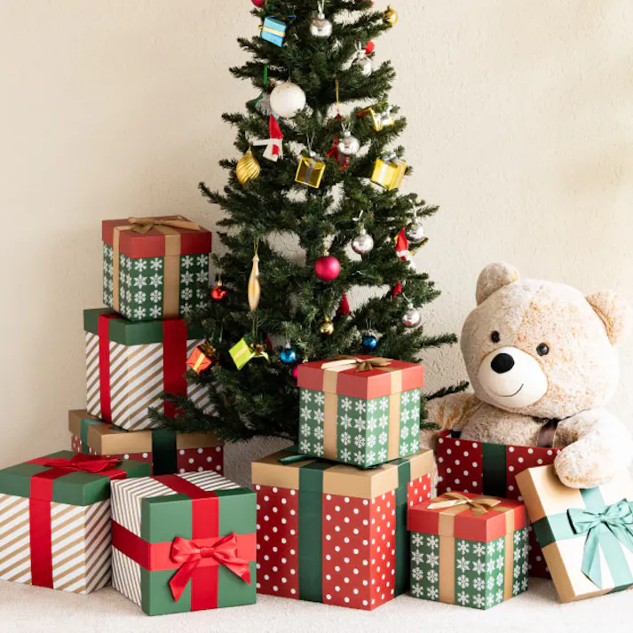 ヘッズ 販促-装飾-その他 大:1辺が30cm 中:1辺が25cm 小:1辺が20cm クリスマスディスプレイボックス1(1セット) HEADS X-DSB1