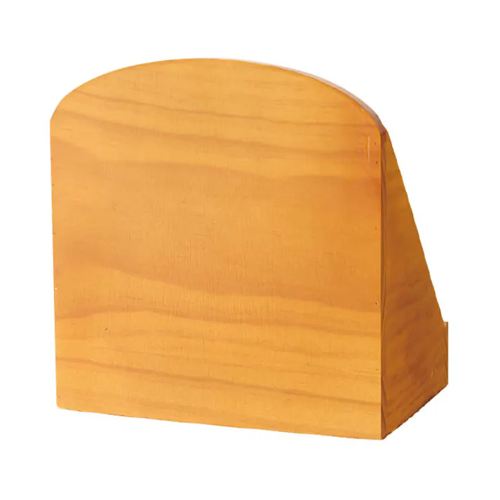 ヘッズ 販促-什器 W220×D140×H230mm ウッドディスプレイラック-1(1個) HEADS ZYU-DIR1